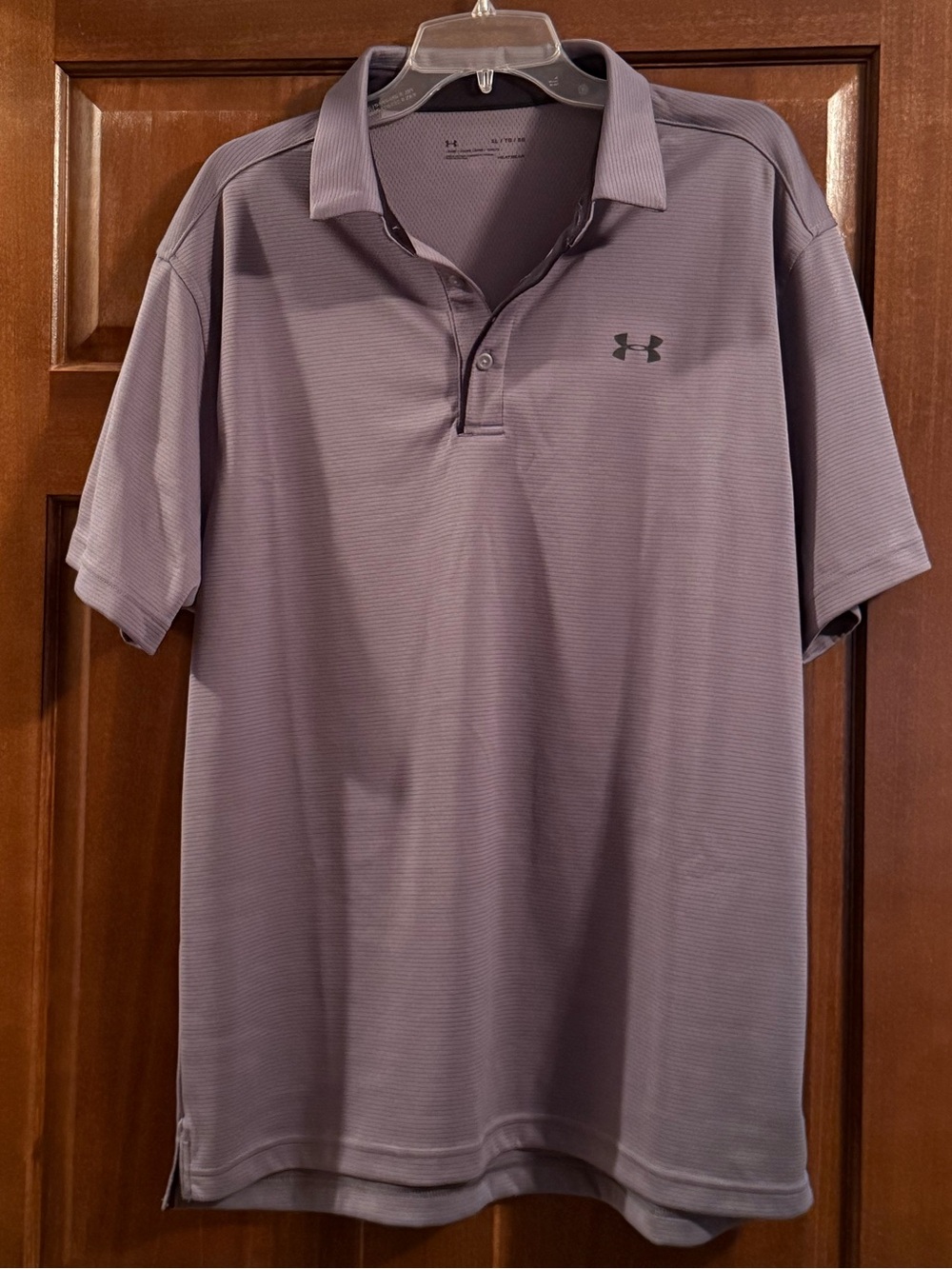 Under Armour Men’s Lavender Gray Polo Shirt
